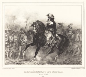 Representant du Peuple (Representante do Povo) de Auguste Raffet