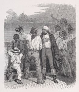 O 5 de maio de The Complete Works of Béranger, 1836 de Auguste Raffet