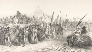 A Grande Revisão do Juste-Milieu Passing La Caricature, 30 de outubro de 1832 Gran..., outubro de 1832