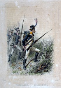 Tirteur Voltigeur, Rifleman, 1859. de Auguste Raffet