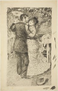 Dança no país de Auguste Renoir