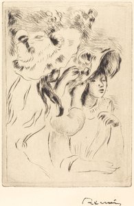 O Pin do Chapéu (Le chapeau epingle) de Auguste Renoir