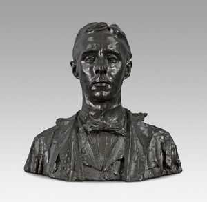 Estudo de cabeça de Arthur Jerome Eddy de Auguste Rodin