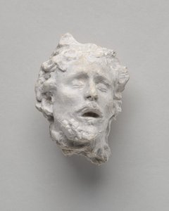 Cabeça de São João Batista, 1887. de Auguste Rodin