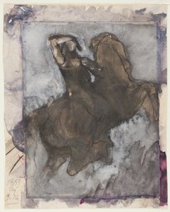 Cavaleiro (frente); Cavalo e cavaleiro (verso) de Auguste Rodin