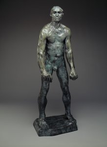 Jean d&39;Aire dos burgueses de Calais, concluído em 1895 (gesso em 1885, fundido no início do século 20) (bronze) de Auguste Rodin