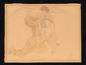 L "Amour et Psyché, c.1900 de Auguste Rodin