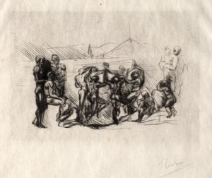 La Ronde, 1883. de Auguste Rodin