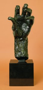 Grande mão esquerda (bronze)