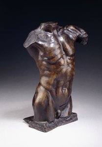 Torso masculino - novo modelo, c.1885 de Auguste Rodin