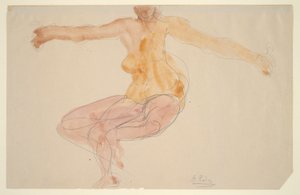 Dança Nua de Auguste Rodin