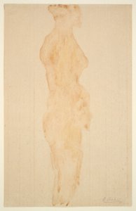 Nu em pé, Vista Lateral de Auguste Rodin