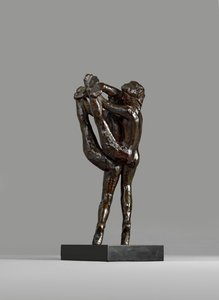 Pas deux B, C. 1911 de Auguste Rodin