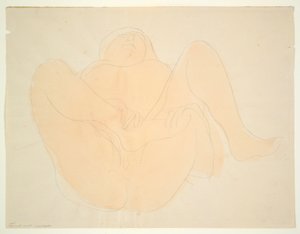 Nua Feminina Reclinada de Auguste Rodin