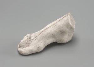 Pé Direito, possivelmente 1880. de Auguste Rodin