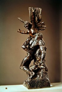 Estudo para Call to Arms de Auguste Rodin