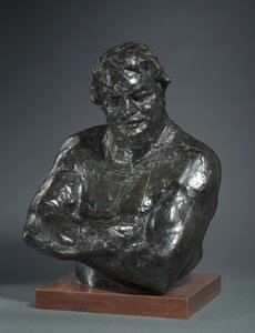 Estudo de Honoré de Balzac, 1891-92 de Auguste Rodin