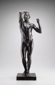 A Idade do Bronze, depois de 1877 (bronze) de Auguste Rodin