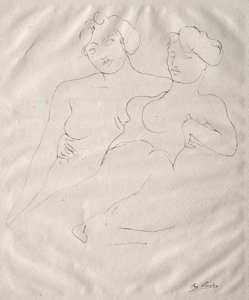 Duas Figuras de Auguste Rodin
