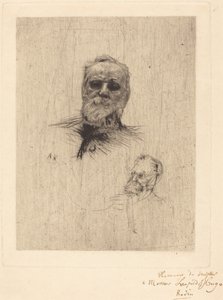 Victor Hugo, De Face de Auguste Rodin