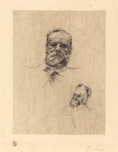 Victor Hugo, De Face de Auguste Rodin