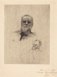Victor Hugo, De Face de Auguste Rodin