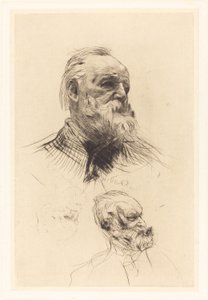 Victor Hugo, De Trois Quarts de Auguste Rodin