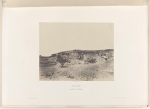 Vista da caverna de Jeremias, perto de Jerusalém
Jerusalém. Grotte de Jérémie (título sobre o objecto)