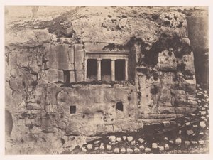 Jerusalém, Vale de Josafá, Túmulo de São Tiago de Auguste Salzmann