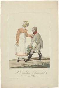 Os Aliados em Paris em 1815: O Sentimental Austríaco de Auguste Thomas Marie Blanchard