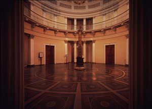 A Rotunda do Palácio de Inverno, década de 1830