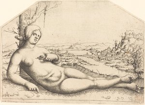 Morte de Cleópatra de Augustin Hirschvogel