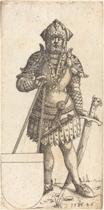 Ludwig II, rei da Hungria, 1546. de Augustin Hirschvogel