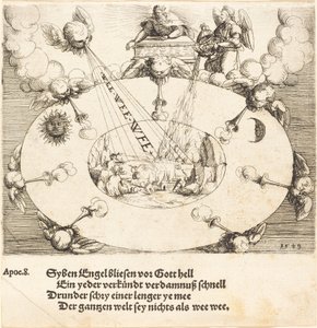 A Abertura do Sétimo Selo de Augustin Hirschvogel