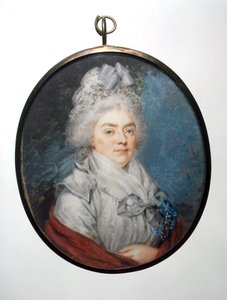 Retrato da Princesa Darya Petrovna Saltykova (1739-1802), nee Chernysheva de Augustin Ritt
