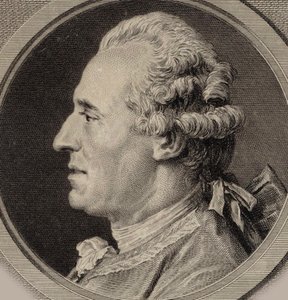 Retrato do violinista e compositor Jean Joseph Cassanéa de Mondonville 1711-1772, 1768. de Augustin Saint Aubin de