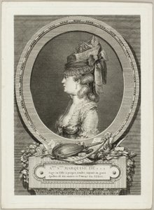 Adrienne-Sophie, marquesa de Lisboa de Augustin de Saint Aubin