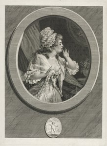 Seja pelo menos discreto e você pode contar comigo, 1789. de Augustin de Saint Aubin