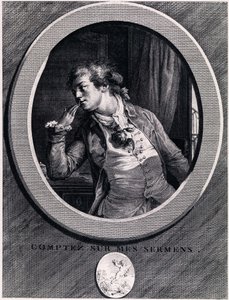 Conte com meus juramentos!, 1789 de Augustin de Saint Aubin