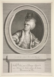 Henri Louis Cain (chamado Le Kain) (1728-1778) de Augustin de Saint Aubin