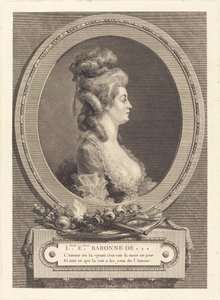 Louise Emilie Baronesa de *** de Augustin de Saint Aubin