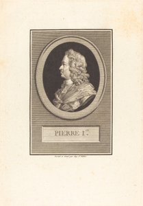 Pedro o grande de Augustin de Saint Aubin