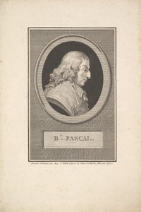 Retrato de Blaise Pascal, 1802. de Augustin de Saint Aubin