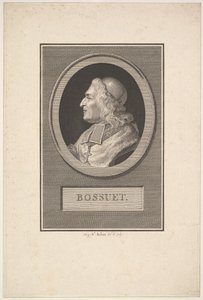 Retrato de Bossuet, 1803. de Augustin de Saint Aubin
