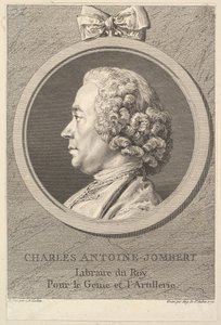 Retrato de Charles-Antoine Jombert, 1770. de Augustin de Saint Aubin