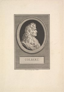 Retrato de Colbert, 1800. de Augustin de Saint Aubin