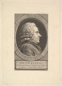 Retrato de Guillaume-Thomas Raynal, 1773.