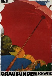 Os Grisões, Suíça, 1918