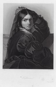 Catarina, uma personagem de A Megera Domada (gravura) de Augustus (after) Egg