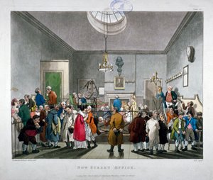 Tribunal de Polícia de Bow Street, Westminster, Londres, 1808